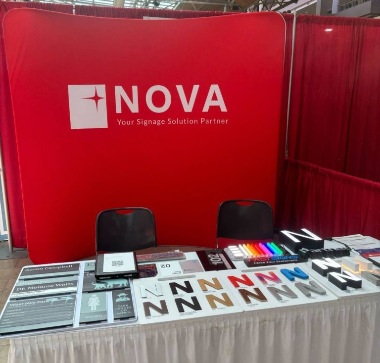 NOVA Signage Exhibits at FASTSIGNS International Convention 2025